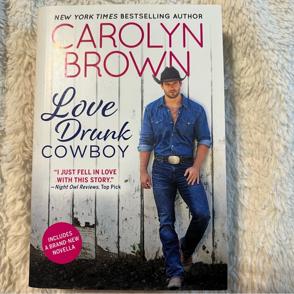 🌴Love Drunk Cowboy by Carolyn Brown Paperback Book